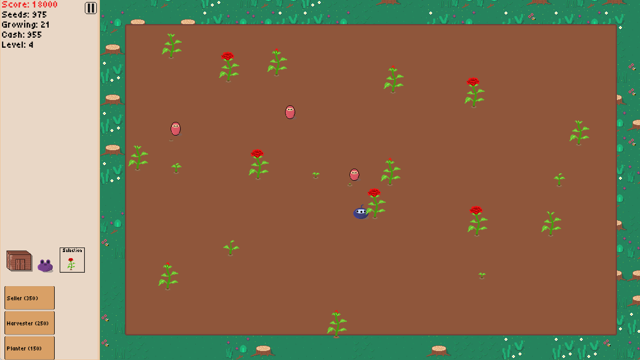 Idle Garden 0.18 Game Screen