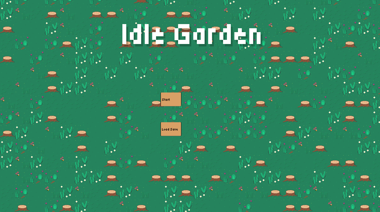 Idle Garden 0.18 Splash Screen